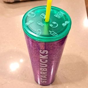 NWT Starbucks Venti Lavender Iced Drink Cup